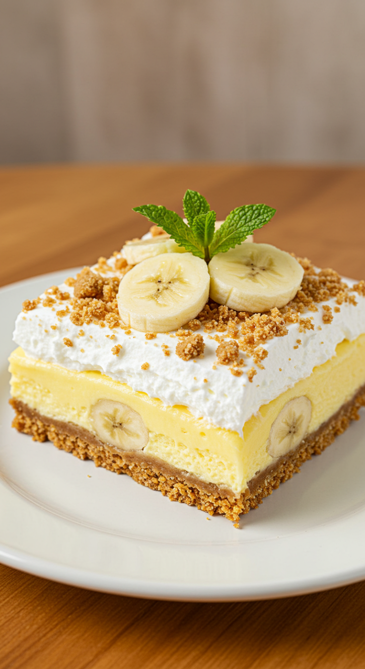 No-Bake Banana Pudding Cheesecake