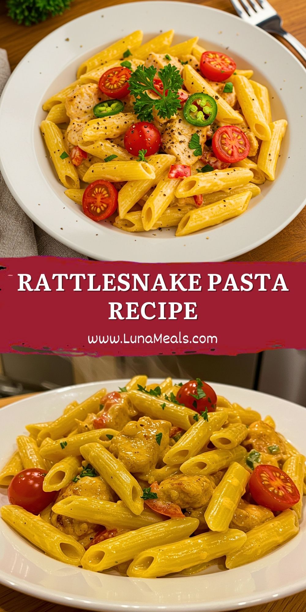 Rattlesnake Pasta Recipe