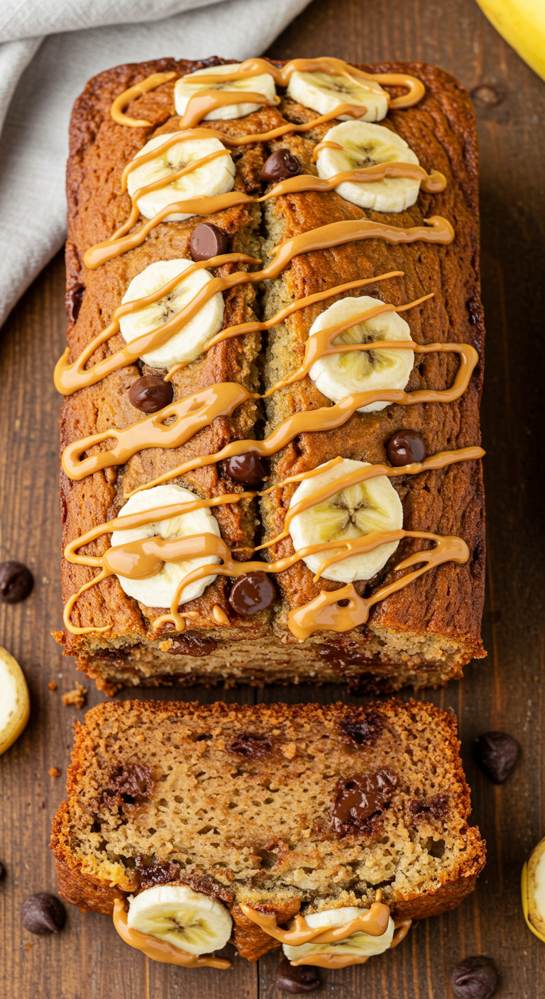 Reese’s Peanut Butter Banana Bread