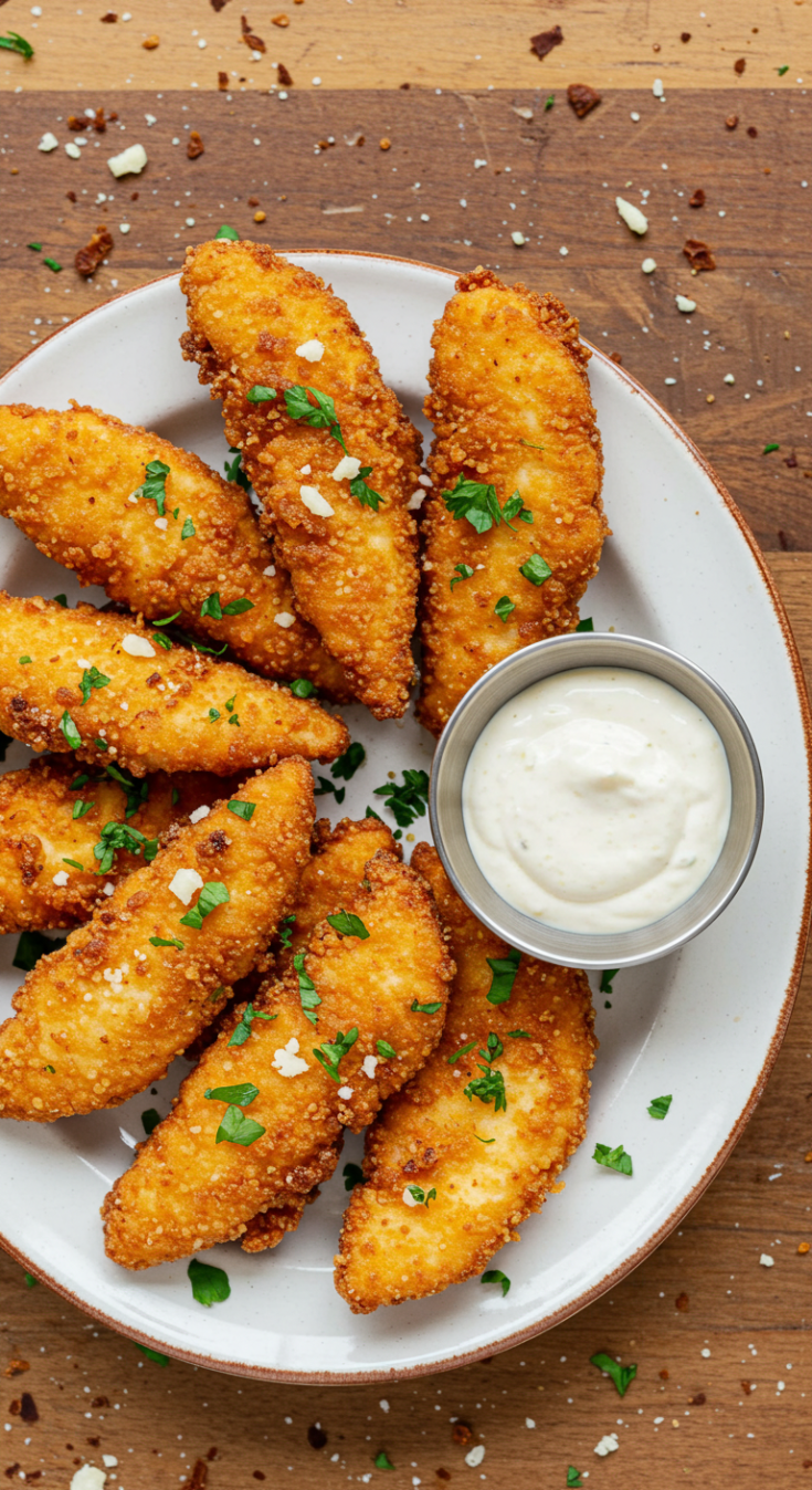 Garlic Parmesan Chicken Tenders
