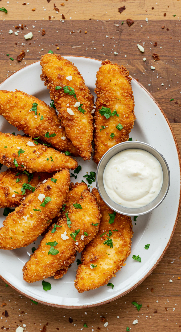 Garlic Parmesan Chicken Tenders