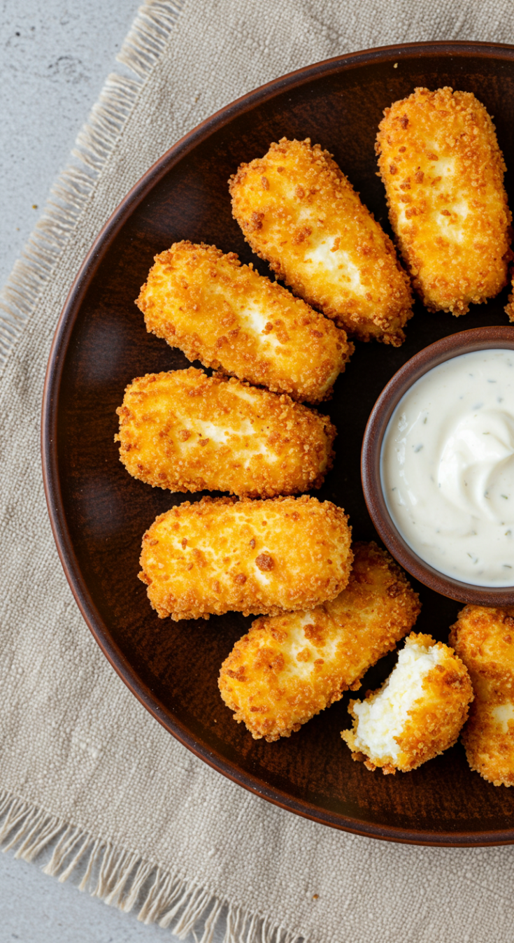 Crispy Cottage Cheese Treats