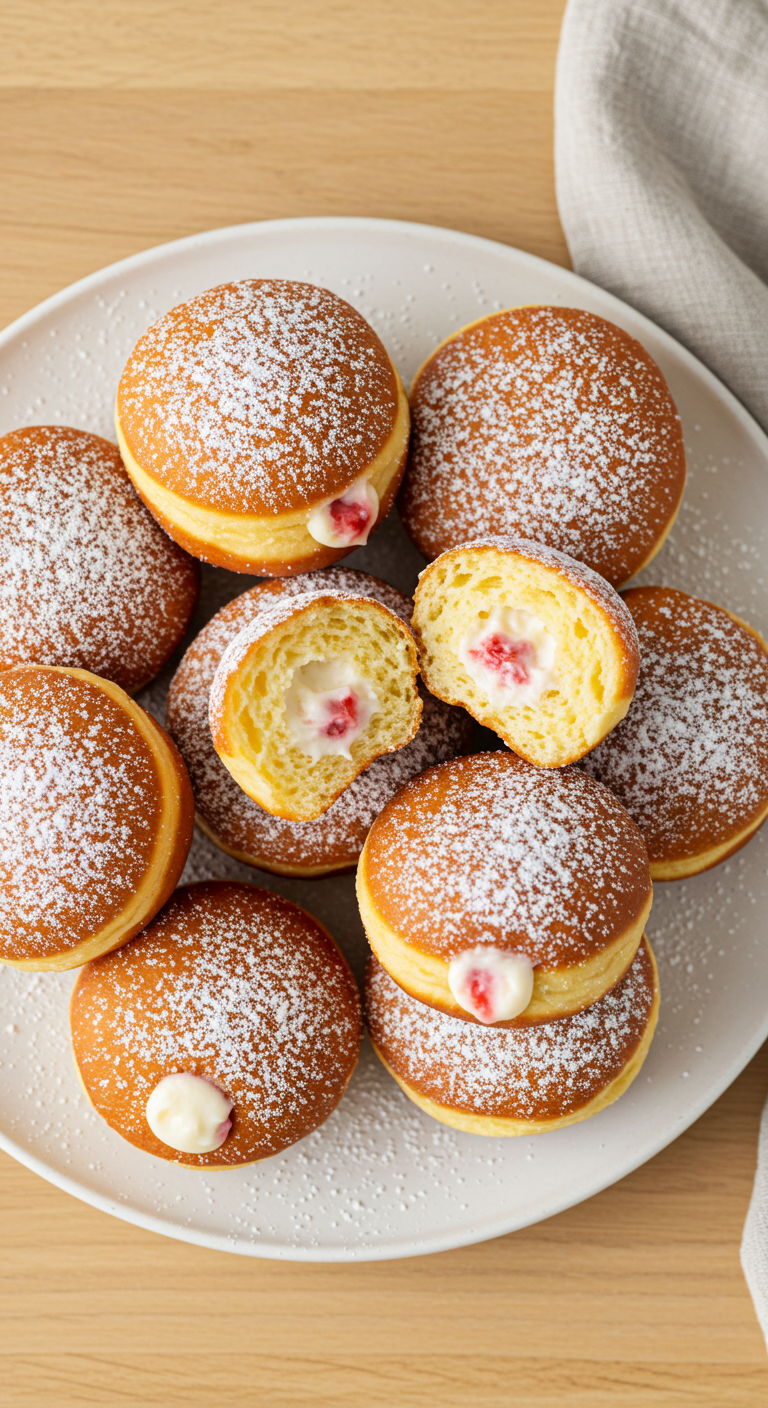Strawberry Cheesecake Donuts