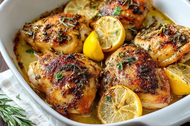 Baked Greek Lemon Chicken