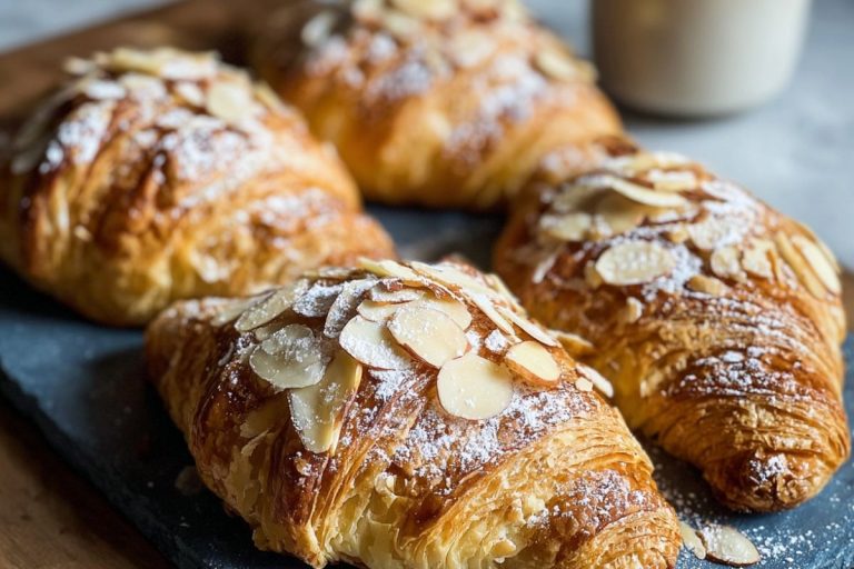 Bakery-Style Almond Croissants