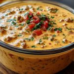 Cheesy Rotel Ranch Queso