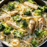 Creamy Chicken Broccoli Alfredo Pasta