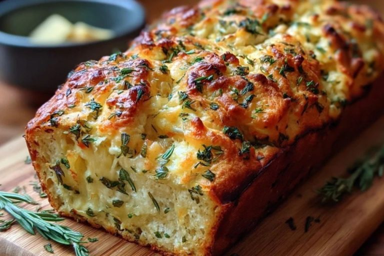 Herb & Cheese Quick Bread