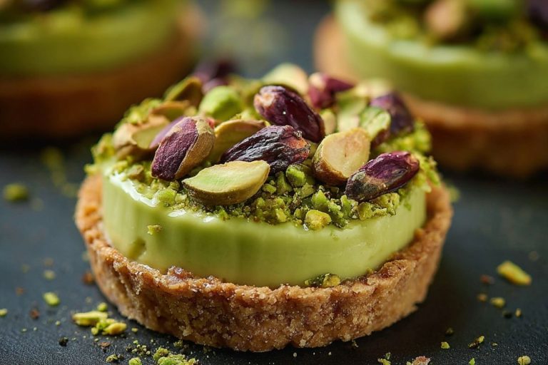 Mini Pistachio Tartlets