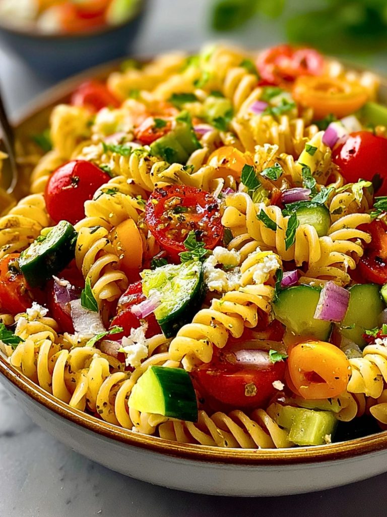 Pasta Salad with Italian Dressing 2