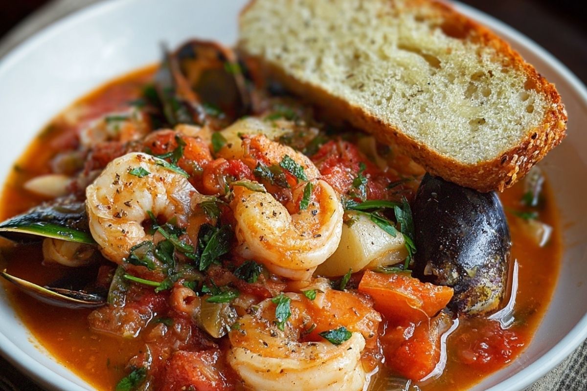 Rich and Hearty Italian Seafood Stew