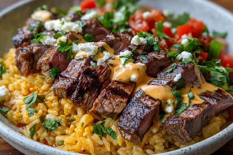 Steak & Queso Rice