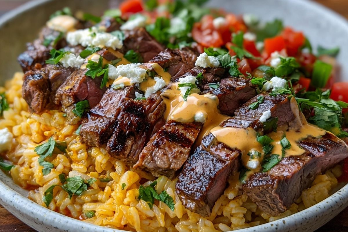 Steak & Queso Rice