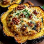 Stuffed Baked Acorn Squash