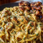 Velveeta Chicken Linguine with Spicy Cajun Alfredo
