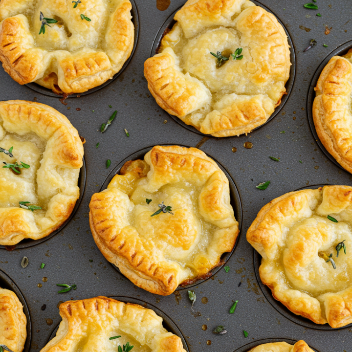 The Best Mini Chicken Pot Pies Recipe