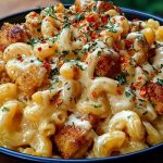 Creamy Honey Pepper Chicken Mac and Cheese Delight