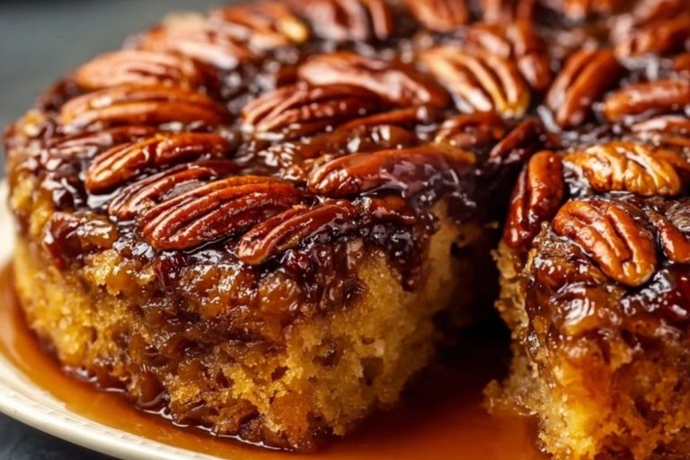 Pecan Upside Down Cake