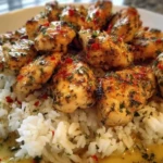 Chicken Scampi with Creamy Garlic Parmesan Rice 1