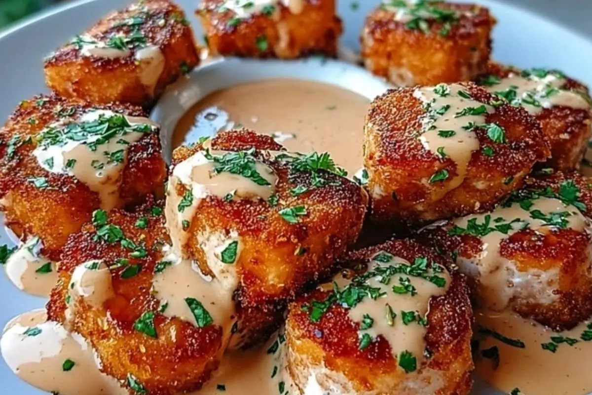 Crispy Bang Bang Salmon Bites 1