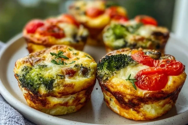 Egg White Muffins with Veggies 1