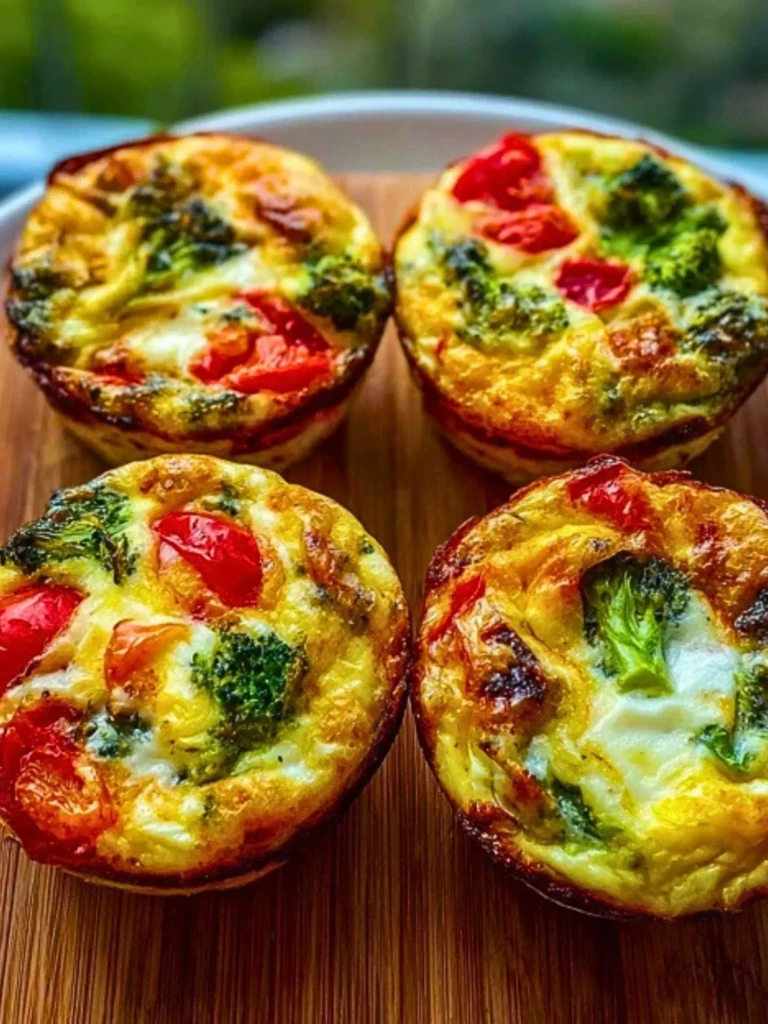 Egg White Muffins with Veggies 2