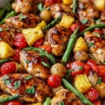 Hawaiian Chicken Sheet Pan 1