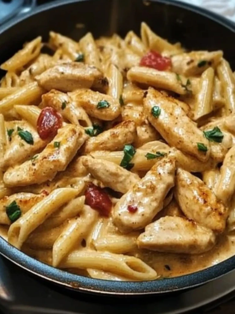 One-Pan Creamy Sweet and Spicy Cajun Chicken Pasta 2
