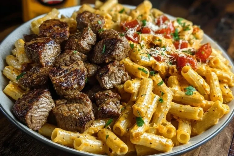 Ultimate Cajun Steak Tips Pasta Recipe 1