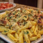 Velveeta Chicken Penne in Creamy Mozzarella Garlic Cheese Sauce 1