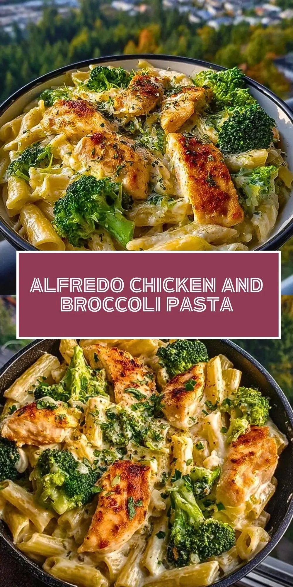 Alfredo Chicken and Broccoli Pasta Pin 1 (1)