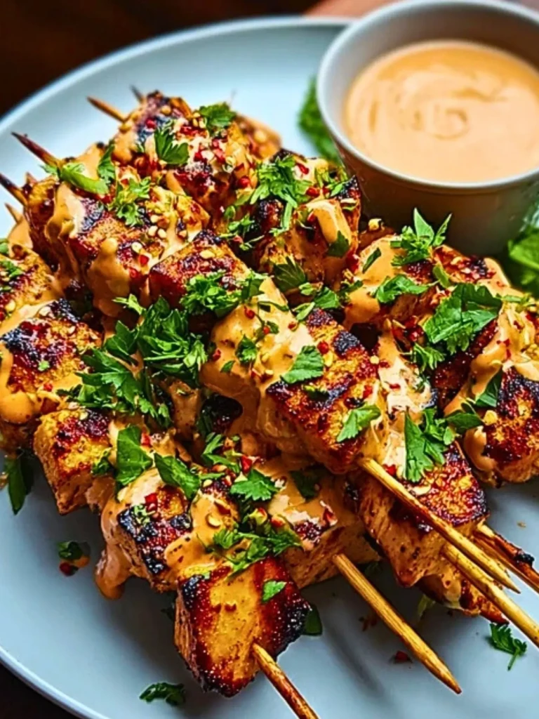 Bang Bang Chicken Skewers with a Kick (1)