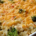 Broccoli Rice Chicken and Cheese Casserole Recipe 1