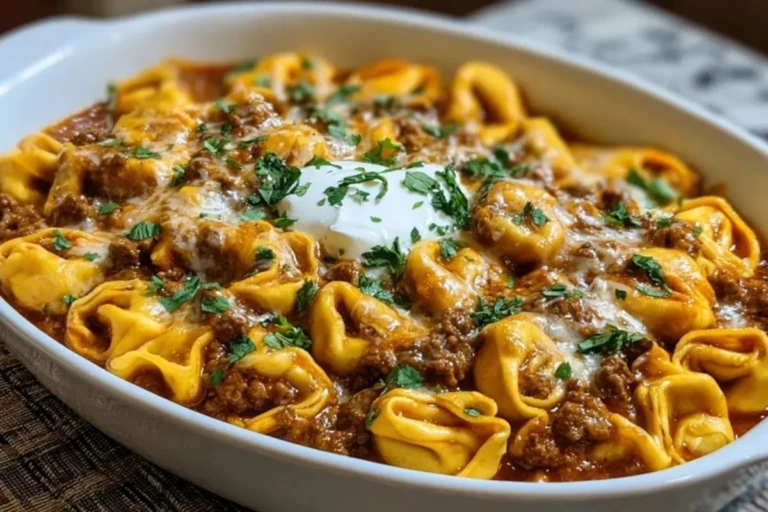 Cheesy Beef Enchilada Tortellini 1
