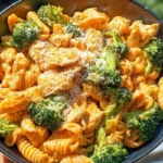 Cheesy Chicken Broccoli Pasta 1