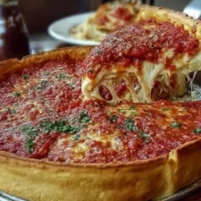 Chicago-Style Deep Dish Pizza Recipe