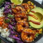 Chili Lime Shrimp Tacos Bowl 1