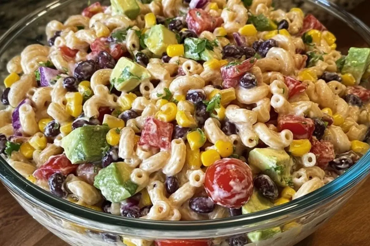 Cowboy Caviar Pasta Salad Recipe 1