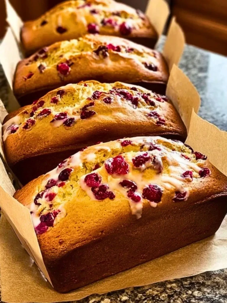 Cream Cheese Cranberry Loaf Recipe (1)