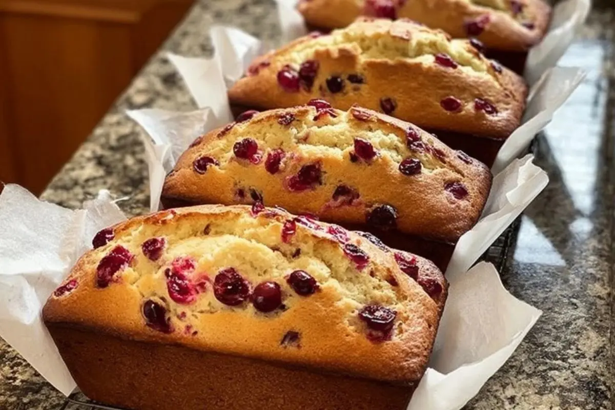 Cream Cheese Cranberry Loaf Recipe