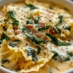 Creamy Alfredo Lasagna Soup 1
