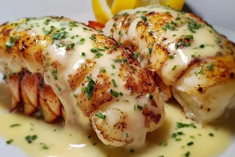 Creamy Garlic Butter Lobster Tails Recipe 1