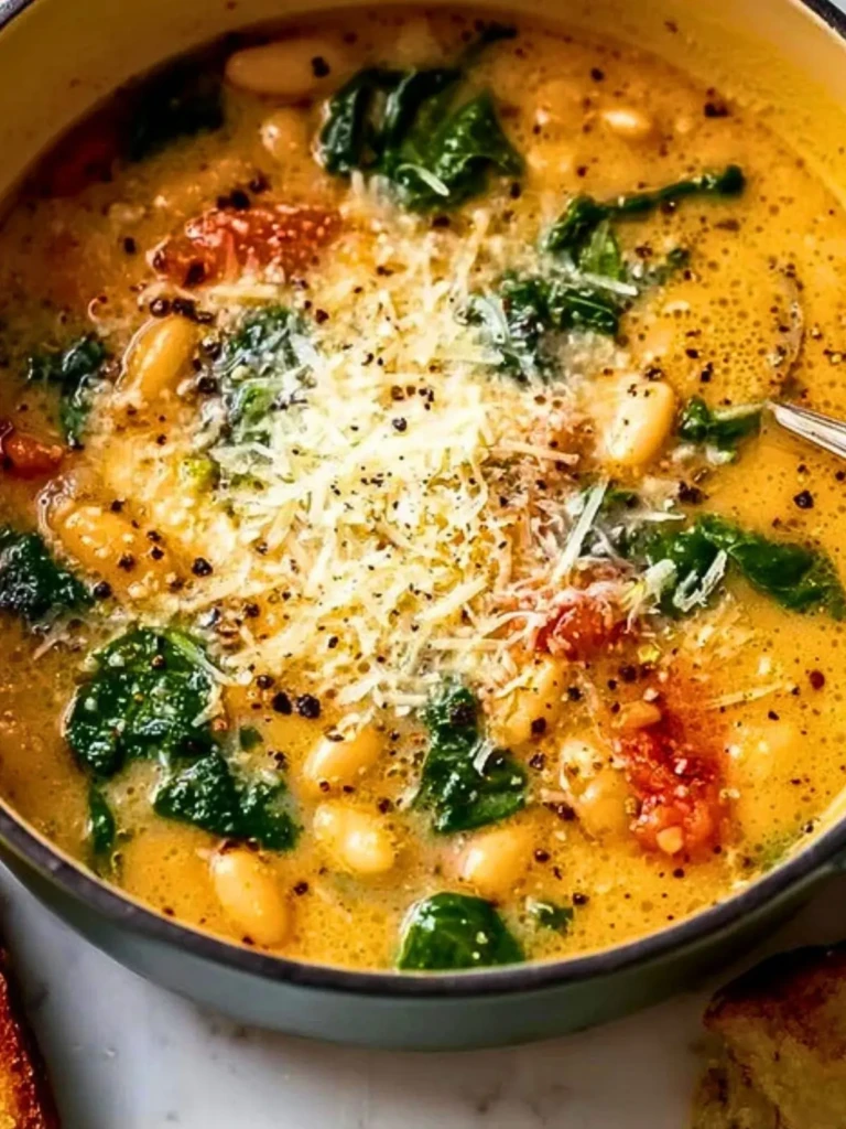 Creamy Parmesan Tuscano Soup Recipe (1)