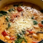 Creamy Parmesan Tuscano Soup Recipe