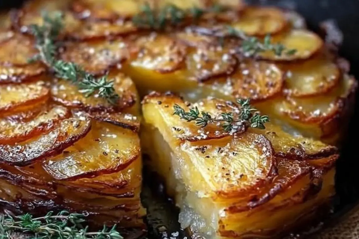 Crispy Balsamic Potato Torte 1