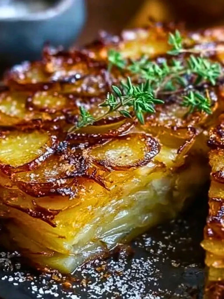 Crispy Balsamic Potato Torte 2