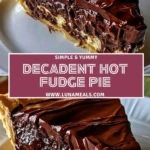 Decadent Hot Fudge Pie Pin 1