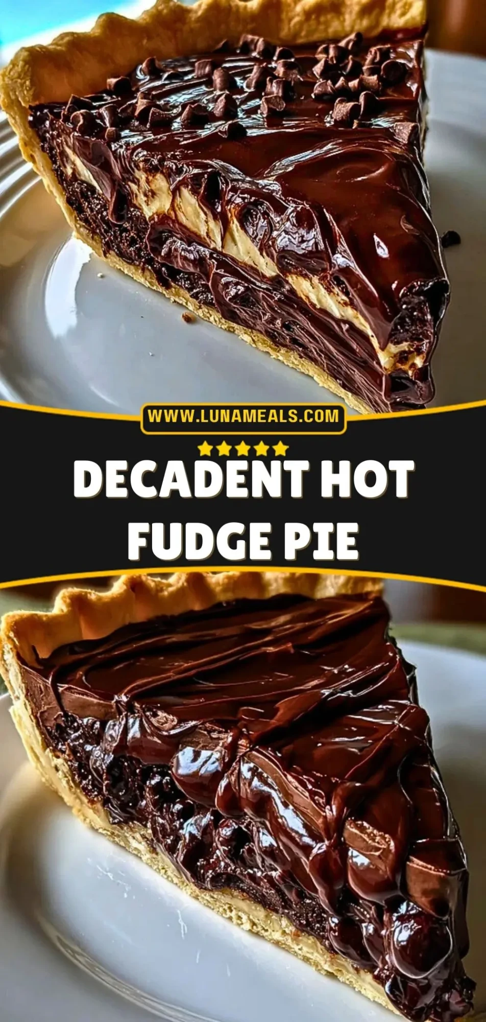 Decadent Hot Fudge Pie Pin 2