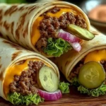 Easy Big Mac Wrap 1