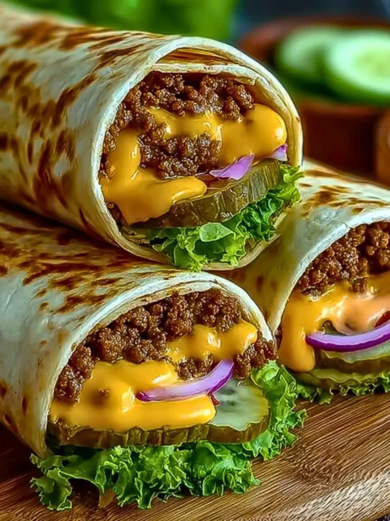 Easy Big Mac Wrap 2